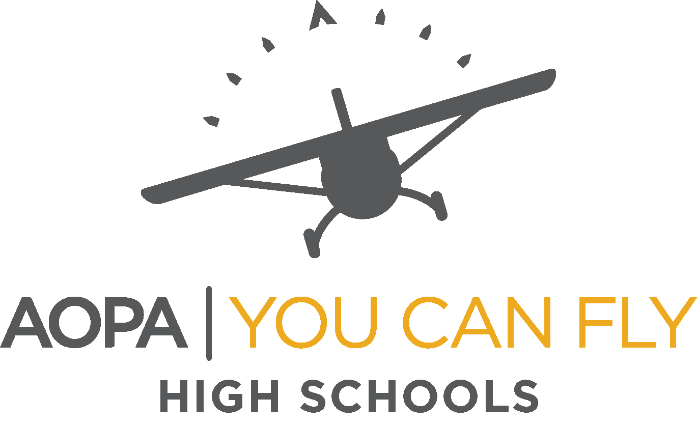 You Can Fly High School Logo